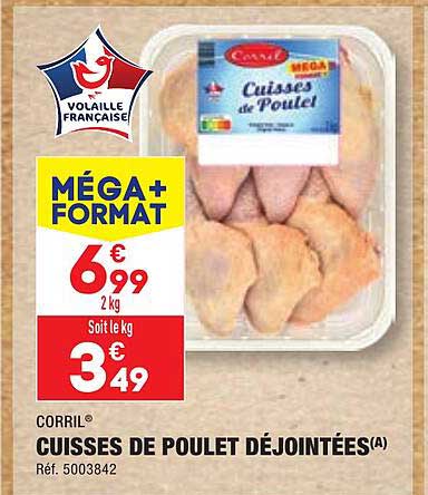 Cuisses De Poulet Déjointées Corril