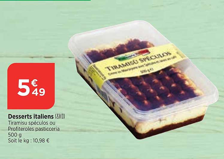 Desserts Italiens