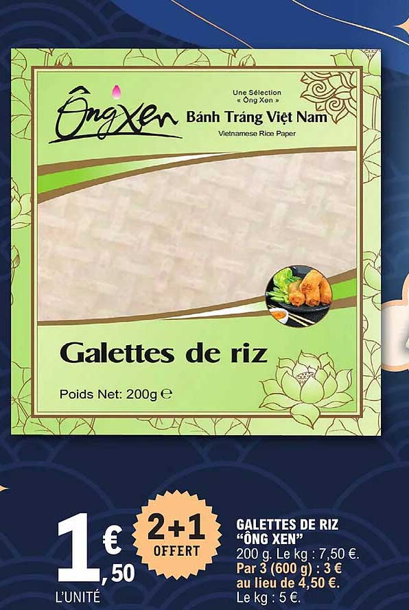 Galettes De Riz "ông Xen"