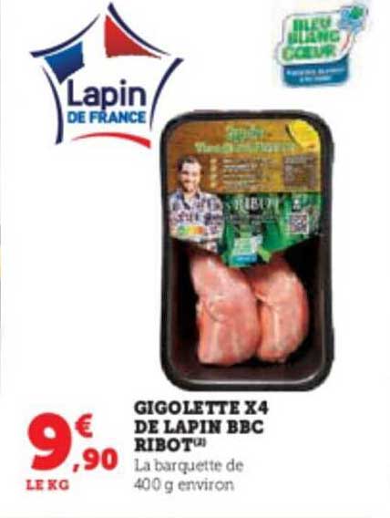 gigolette x4 de lapin bbc ribot