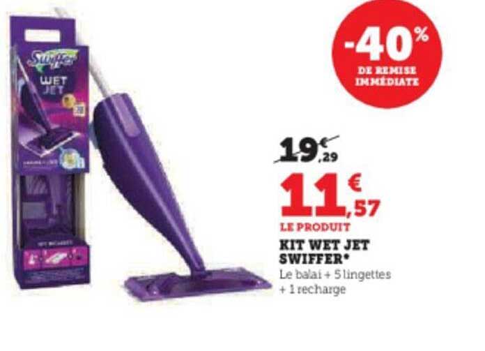Kit Wet Jet Swiffer