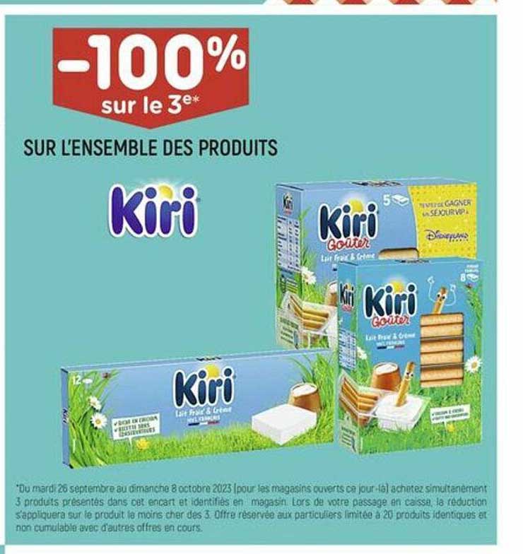 l'ensemble de produits kiri