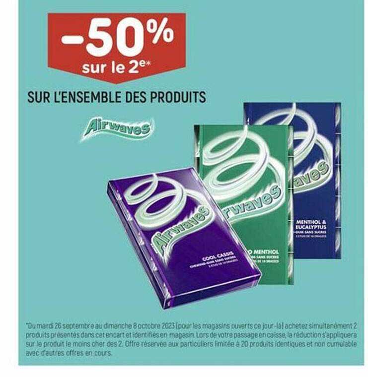 l'ensemble des produits airwaves