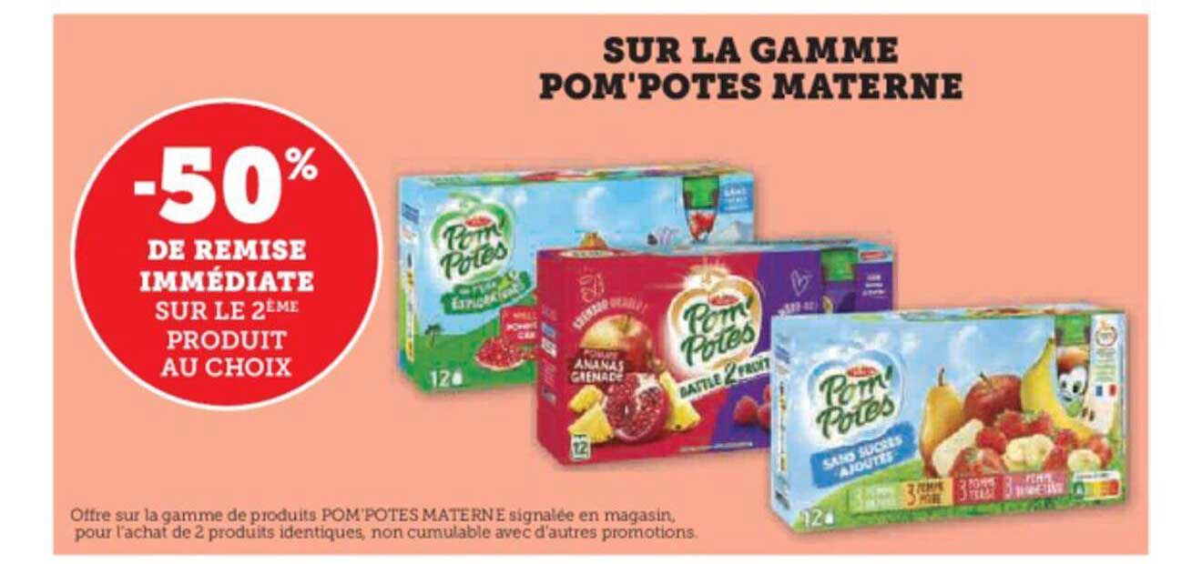 La Gamme Pom'potes Materne