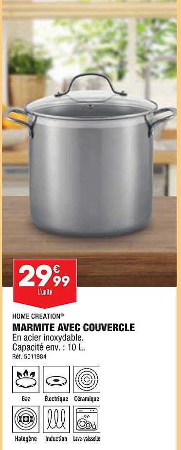 Marmite Avec Couvercle Home Creation