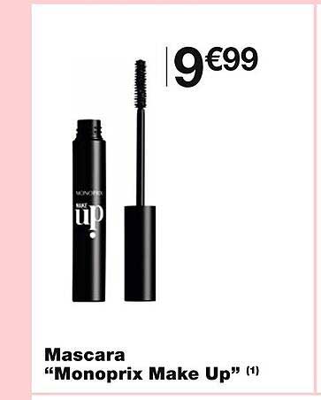 mascara "monoprix make up"