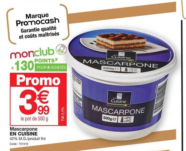 Mascarpone En Cuisine
