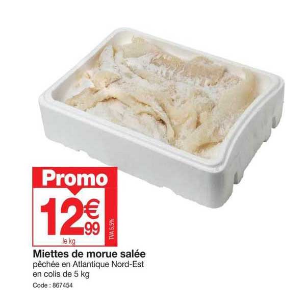 Miettes De Morue Salée