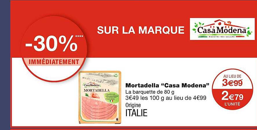 Mortadella "casa Modena"