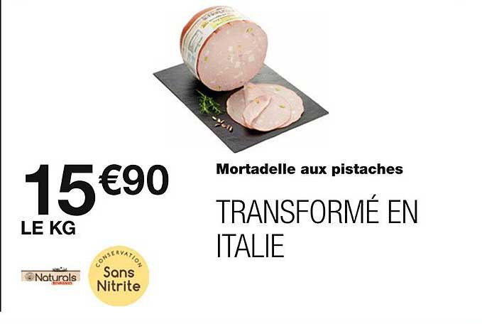 Mortadelle Aux Pistaches