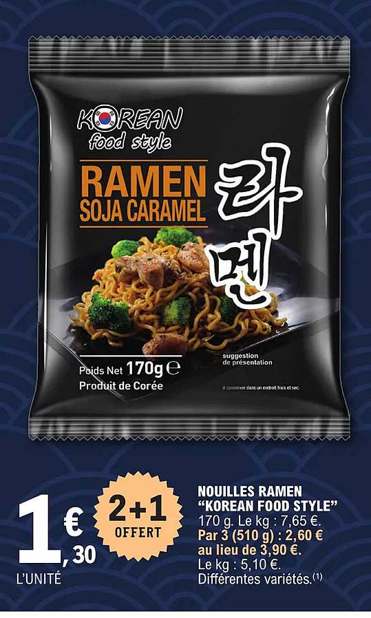 nouilles ramen "korean food style"