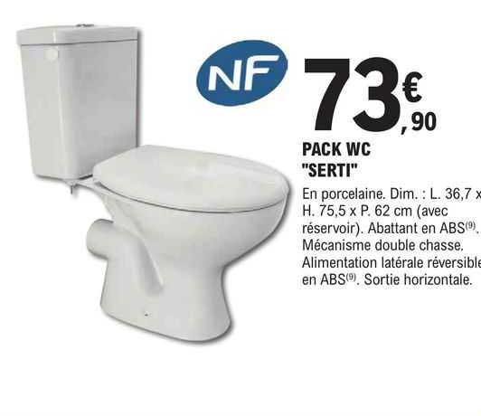 Pack Wc "serti"