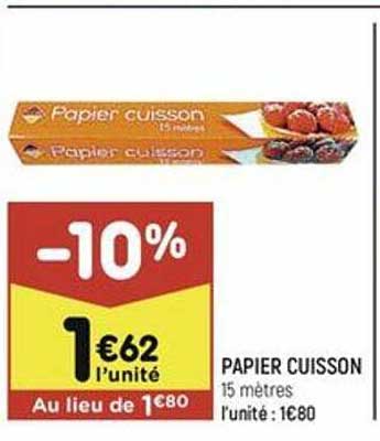 Papier Cuisson
