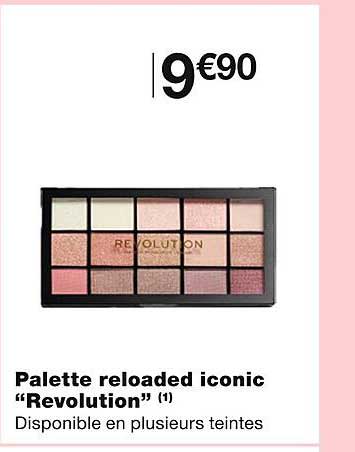 palette reloaded iconic "revolution"