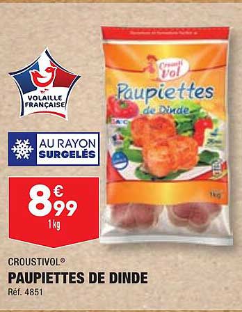 Paupiettes De Dinde Croustivol