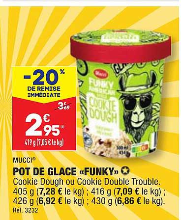 Pot De Glace «funky» Mucci