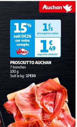 Prosciutto Auchan
