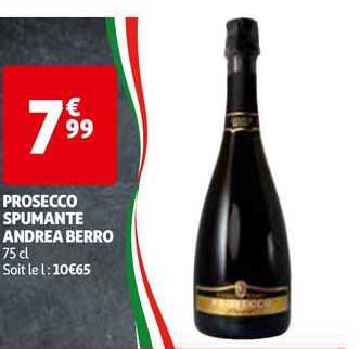 prosecco spumante andrea berro