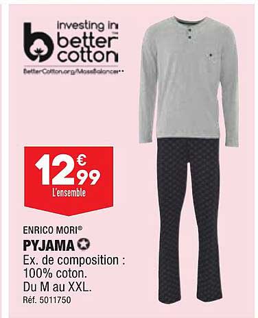 pyjama enrico mori