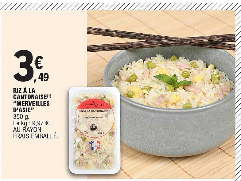 riz à la cantonaise "merveilles d'asie"
