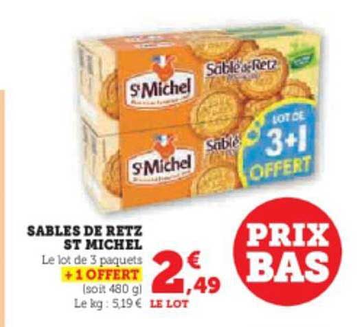 sablés de retz st michel