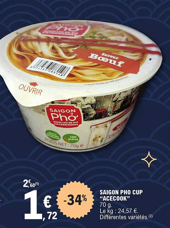 Saigon Pho Cup "acecook"