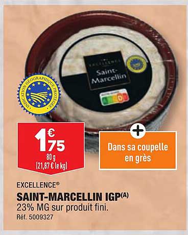 saint-marcellin igp excellence