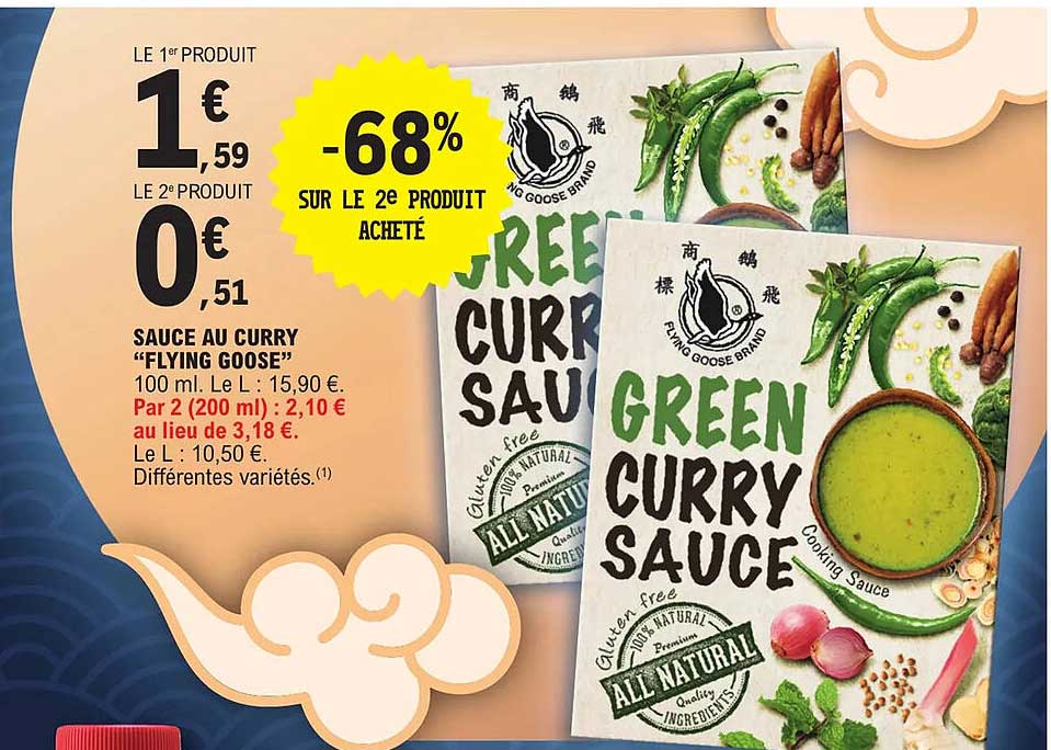 sauce au curry "flying goose"