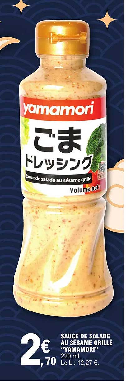 Sauce De Salade Au Sésame Grillé "yamamori"