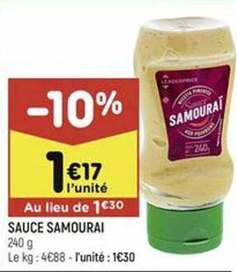 sauce samourai