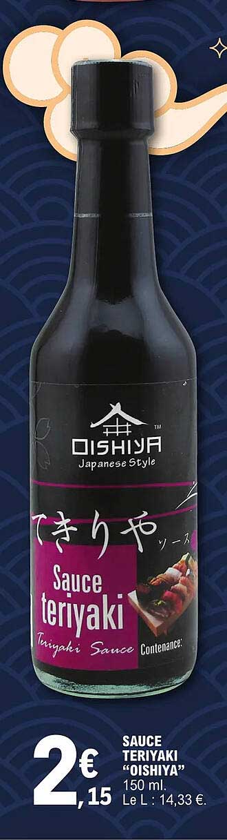 sauce teriyaki "oishiya"