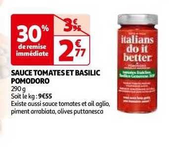 Sauce Tomates Et Basilic Pomodoro