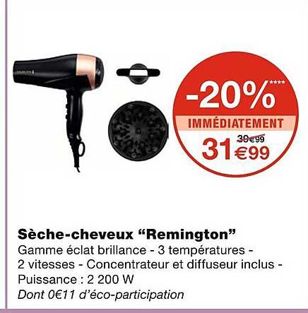sèche-cheveux "remington"