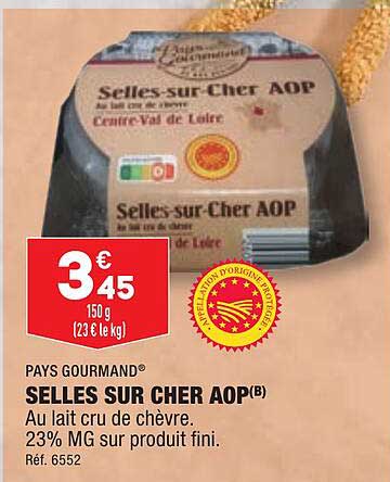 selles sur cher aop pays gourmand