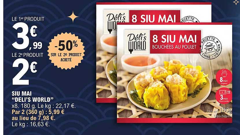 siu mai "deli's world"