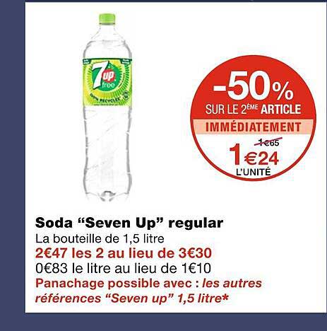 soda "seven up" regular