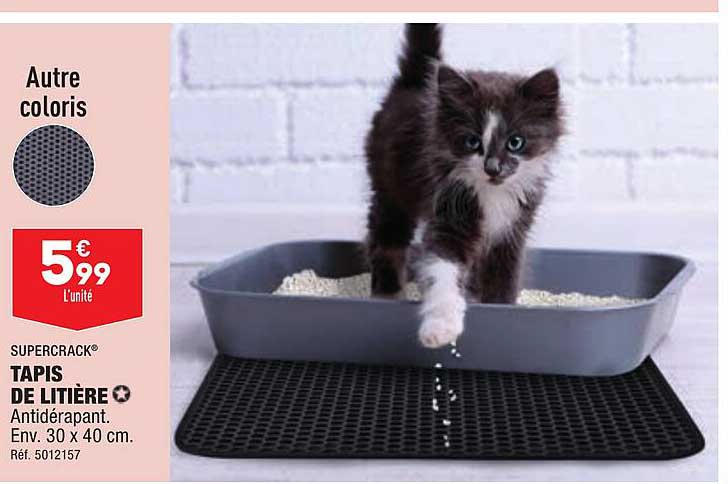 Tapis De Litière Supercrack