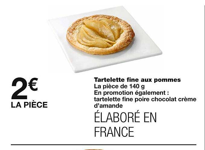 Tartelette Fine Aux Pommes