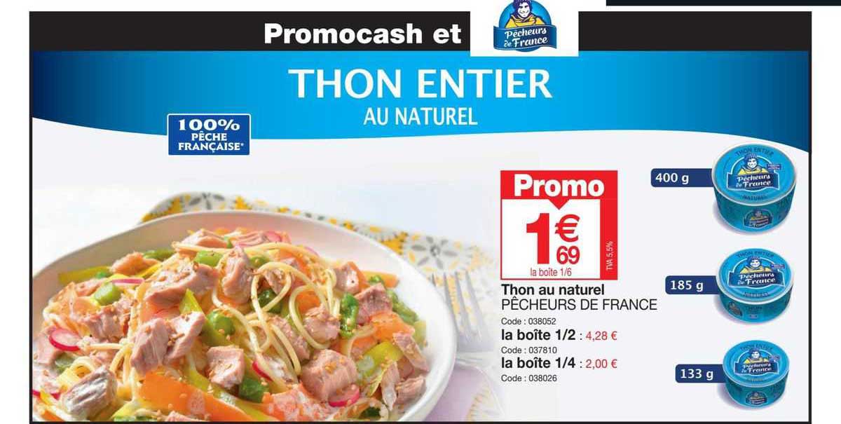 Thon Au Naturel Pêcheurs De  France