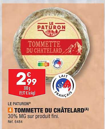 tommette de châtelard le paturon