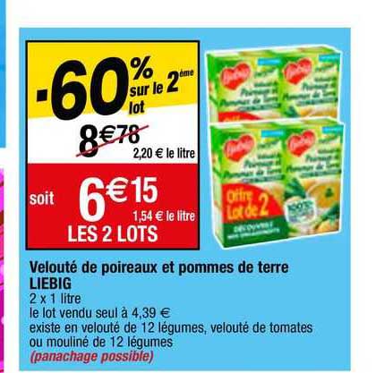 Velouté De Poireaux Et Pommes De Terre Liebig