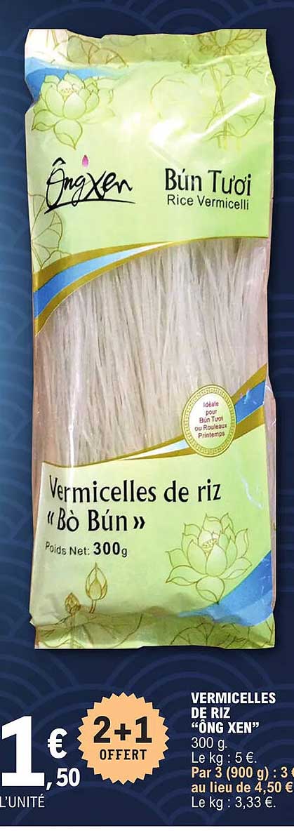 vermicelles de riz "ông xen"