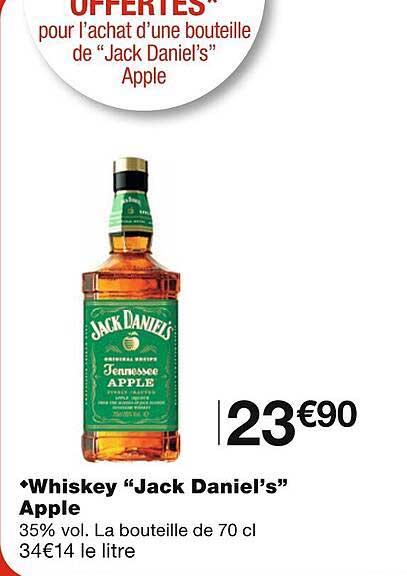 whiskey "jack daniel's" apple