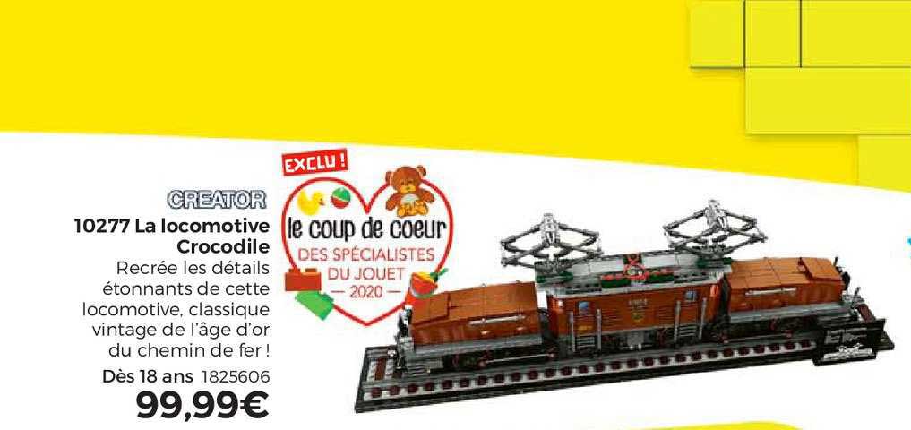10277 la locomotive crocodile creator