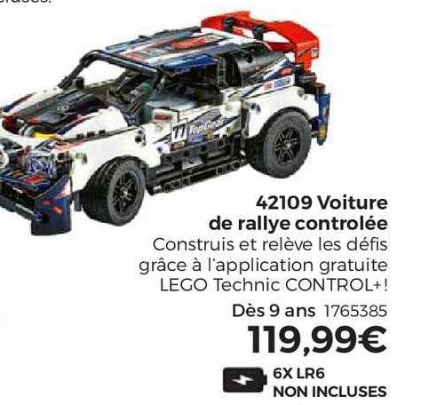 42109 voiture de rallye controlée