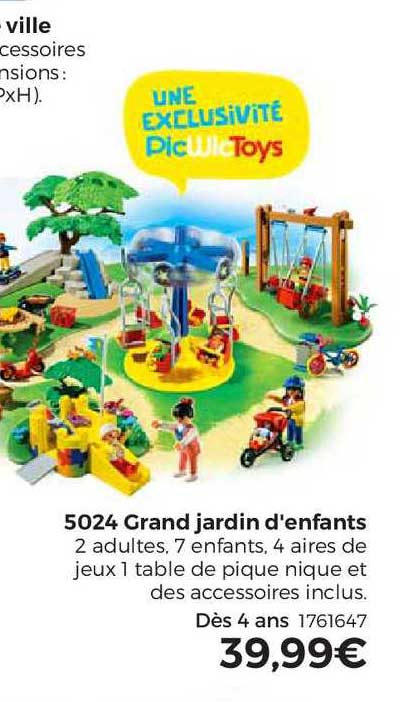 5024 grand jardin d'enfants