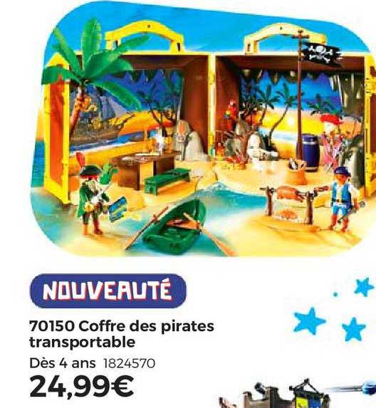 70150 coffre des pirates transportable