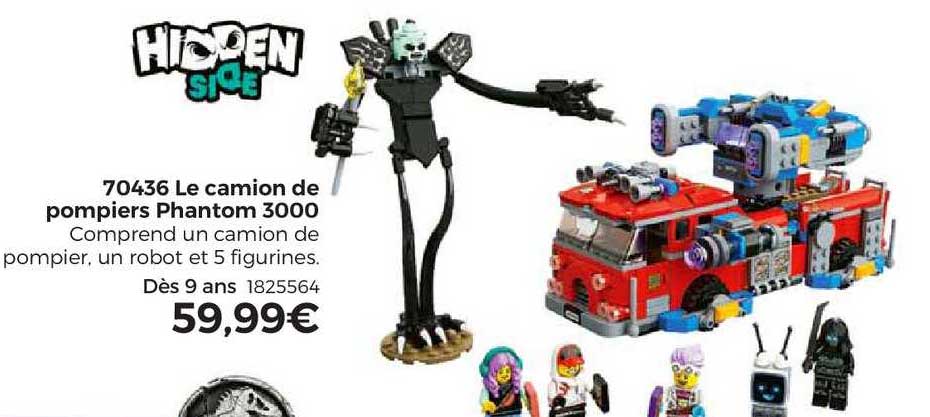 70436 le camion de pompiers phantom 3000