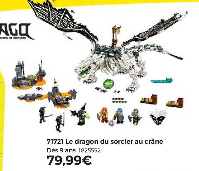 71721 le dragon du sorcier au crâne