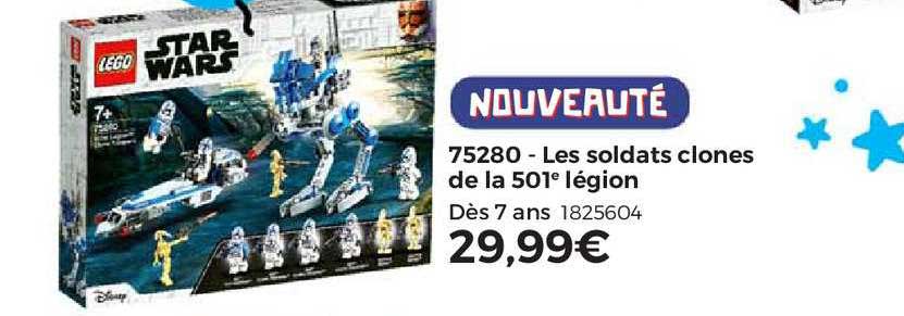 75280- les soldats clones de la 501e légion